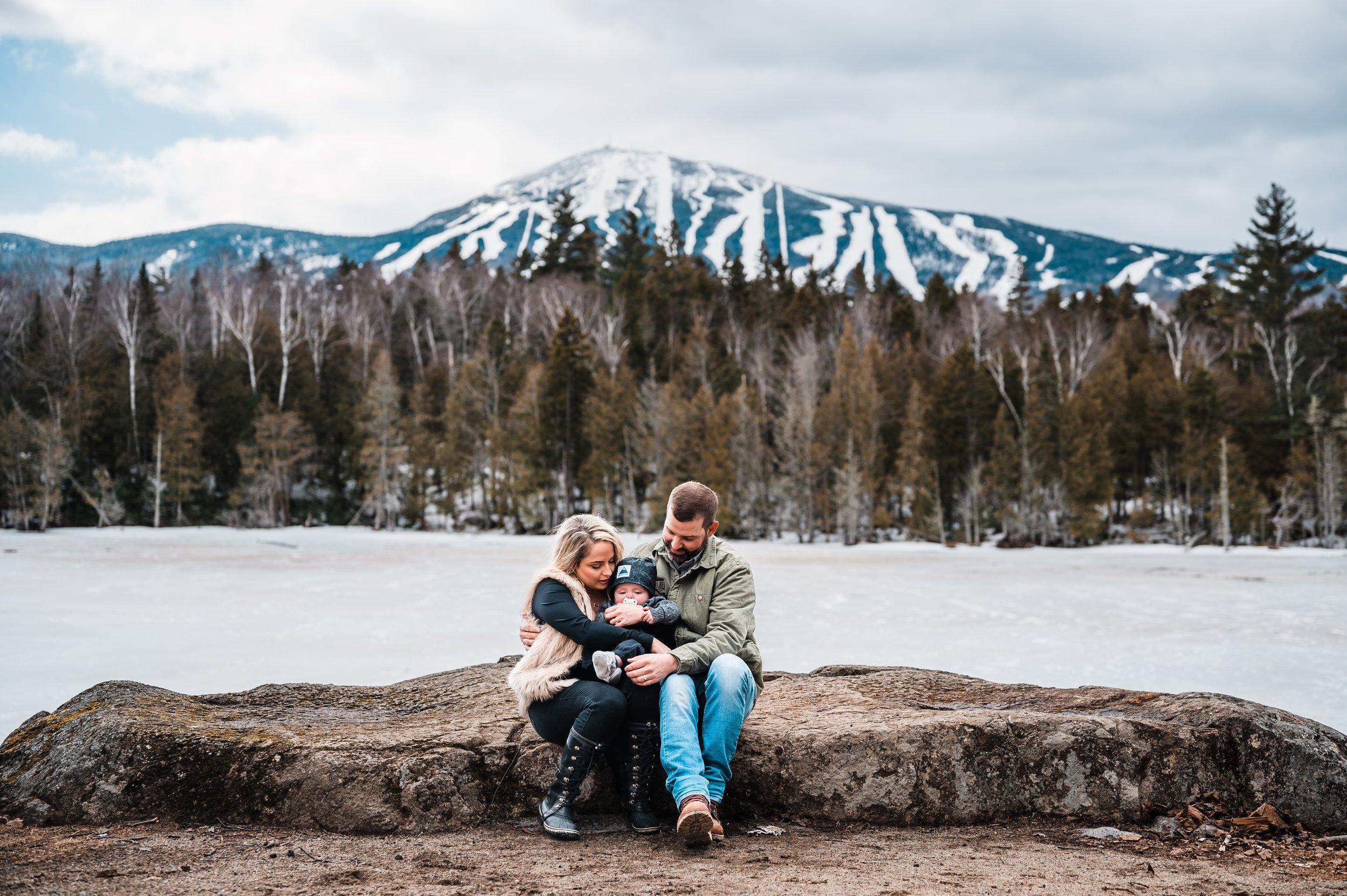 A Sugarloaf Mountain Family Session | Zach and Mallory
